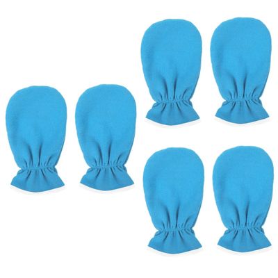 balacoo 3pairs Moisturizing Spa Gloves Satin Exfoliating Gloves Gel for Hand Spa Care