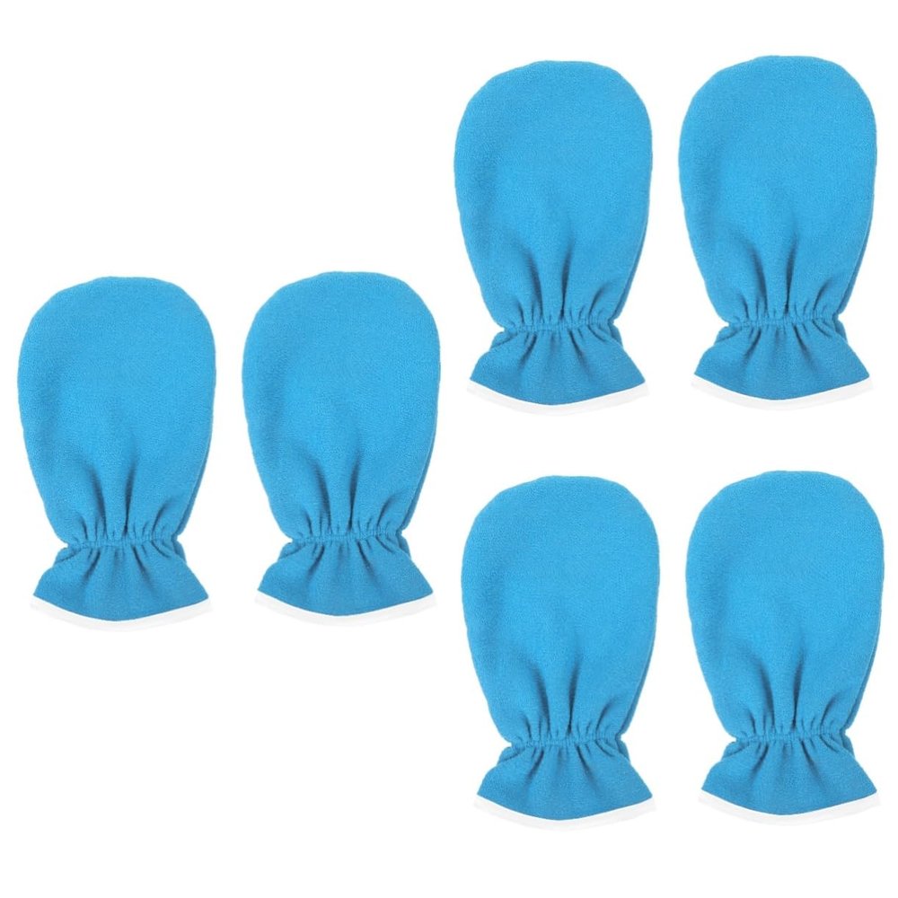 balacoo 3pairs Moisturizing Spa Gloves Satin Exfoliating Gloves Gel for Hand Spa Care