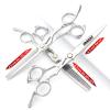 6.5-inch Sharonds hair clippers, professional Japanese 440C scissors, efficient scissors, scissors, comb adjuster (6.5 inch -3 pieces-A) view 2