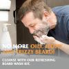 Beard Wash, Beard Conditioner w/Tea Tree Oils, Reduces Beard Dandruff & Relieves Itching, Strengthens, Softens and Nourishes Dry & Coarse Beards - Beard Shampoo w/Beard Brush 2 x 4 Fl Oz view 2