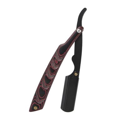Beaupretty Men Shaving Razor Holder Compact Manual Beard Straight Razor Stand Travel-friendly Design Without Blades for Home and Travel Use