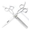 6/6.5-inch Sharonds hair clippers, professional Japanese 440C scissors, efficient scissors, scissors, comb adjuster (6.5 inch -2 pieces-B) view 1