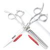 6/6.5-inch Sharonds hair clippers, professional Japanese 440C scissors, efficient scissors, scissors, comb adjuster (6.5 inch -2 pieces-B) view 2