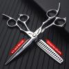 6/6.5-inch Sharonds hair clippers, professional Japanese 440C scissors, efficient scissors, scissors, comb adjuster (6.5 inch -2 pieces-B) view 4