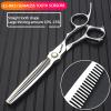 6.5-Inch Sharonds Hair Cutter, Professional Japanese 440C Cutting Scissors, Efficient Scissors, Scissors, Comb Adjuster view 4