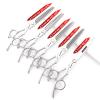 6.5-inch Sharonds hair clippers, professional Japanese 440C scissors, efficient scissors, scissors, comb adjuster view 2