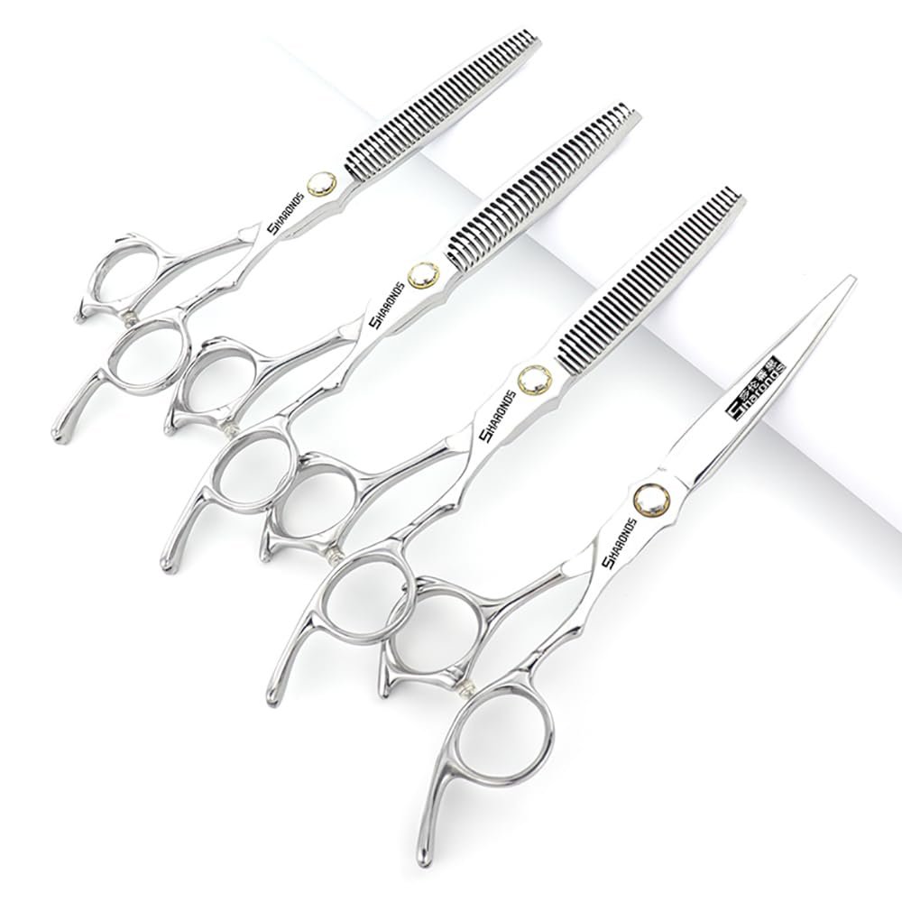 6.5-Inch Sharonds Hair Cutter, Professional Japanese 440C Cutting Scissors, Efficient Scissors, Scissors, Comb Adjuster