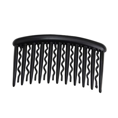 balacoo 12pcs Black Plastic Hair Combs for Women Vintage Side Combs Classic Design for Everyday Use Detangling and Styling Hair Accessory for Occasions