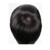 16x18 Hair Toppers for White Hair Light Human Hair Traceless Side Bangs Long Hair with Thinning Hair for Hair Loss for Woman (Dark brown,30cm/12inch) view 2