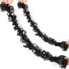 WUODHTW Messy Bun Hair Piece Claw Clip Messy Bun Hair Piece Curly Wavy wig pieces Women's ponytail hair loop fluffy ball wig(2pcs) view 1