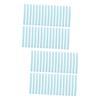 balacoo 120pcs Travel Facial Cleaning Sponges Portable Deep Pore Cleansing Exfoliating Pads for All Skin Types Soft Non-scratch Face Cleaning Tools for Daily Use and Skin Care view 1