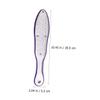 balacoo 3pcs Stainless Steel Foot Rasp for Professional Pedicure Dual-Sided Callus Remover Tool for Foot Care Ergonomic Design Washable Reusable Silver view 2