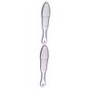 balacoo 2pcs Foot File Rasp Professional Hard Skin Remover for Smooth Feet Ergonomic Design for Easy Use Washable Reusable Pedicure Tool view 1