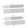 balacoo 2pcs Double-Sided Glass Nail File Professional Manicure Tool for Smooth and Shiny Fingernails for Natural and False Nails for Art Learners and Professionals view 3