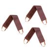 Didiseaon 3pcs Lotion Applicator Tool Belt Self-wiping Back Lotion Strip for Easy Application and Massage Brown view 1