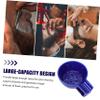 MERRYHAPY Ceramic Shaving Soap Bowl Wide Mouth Design for Easy Lathering Ideal for Shaving Cream and Foaming for Home Use and Stylish view 3