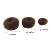 balacoo 6pcs Hair Donut Bun Maker Effortless Bun Ring for Women Curly Hair Scrunchie view 2