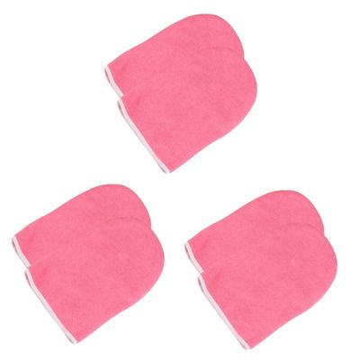 Beaupretty 3pairs Paraffin Therapy Gloves Insulated Mitts for Wax Bath Treatments Professional Moisture Retaining Cover for Salon Home Use Easy to Wear Skin Hydration