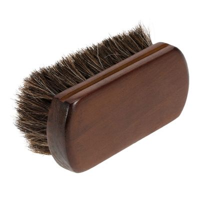 Angoily Beard Brush Multi-use Horsehair Brush for Men for Grooming Facial Hair Soft and Suitable for Home and Barber Shop Use for Beard Types