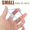 14 Pcs Double Ball Hair Ties for Girl Ball Hair Ropes Tie for Little Girl Elastic Ties Rope Elastic Tie Ponytail Holder view 4