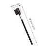 Beavorty 2pcs Double Use Wooden Eyebrow and Eyelash Comb Set Head Fashionable Handle for Grooming and Separating Lashes and Brows Makeup Tool for Women view 2