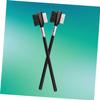 Beavorty 2pcs Double Use Wooden Eyebrow and Eyelash Comb Set Head Fashionable Handle for Grooming and Separating Lashes and Brows Makeup Tool for Women view 3