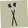 Beavorty 2pcs Double Use Wooden Eyebrow and Eyelash Comb Set Head Fashionable Handle for Grooming and Separating Lashes and Brows Makeup Tool for Women view 4