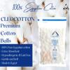 Premium Egyptian Cotton Round (200 Count Packs x 2 = 400 Count), 100% Egyptian Cotton Pads, Ultra Soft (Made in Egypt) view 2
