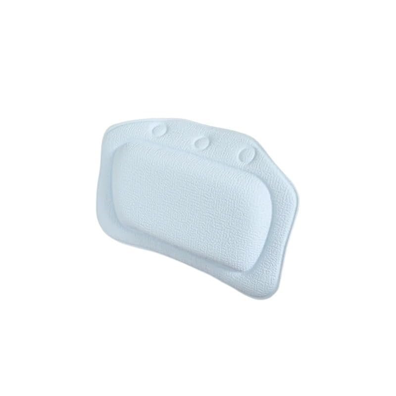 Bath Pillow Almohadas De PVC para Baera, Reposacabezas, Cabeza, Cuello, Accesorios De Bao Impermeables Bathtub Pillow (Color : Light Blue)