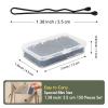 Mini Bobby Pins Black, 150 Count 1.38 Inch Small Bobby Pins with Storage Box for Kids, Girls and Women, Premium Hair Mini Pins for All Hair Types - Black view 3