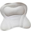 Bath Pillow Almohada De Bao De Masaje De Mariposa Blanca Suave 3D Con Ventosas, Cojn Esponjoso para Baera De SPA, Herramienta De Relajacin Cmoda para Cuello Y Espalda Bathtub Pillow view 1