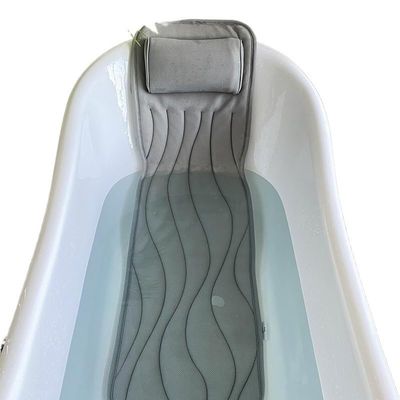 bath pillow Almohada De Bao De Cuerpo Completo, Cojn De Bao Antideslizante Mejorado Para Baera, Colchn De Almohada De Baera De Spa Para Cabeza, Cuello, Hombros Y Descanso De Espalda bathtub pill