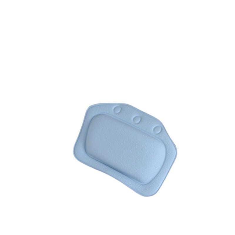 Bath Pillow Almohada De Spa De Lujo Antideslizante para Bao, Cojn De Spa De Succin Cmodo para Cuello Y Espalda, Almohada De Baera De Hotel Rosa/Blanco Bathtub Pillow (Color : Blue)