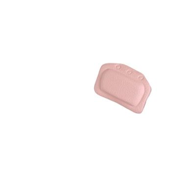 Bath Pillow Almohadas De PVC para Baera, Reposacabezas, Cabeza, Cuello, Accesorios De Bao Impermeables Bathtub Pillow (Color : Rosa)