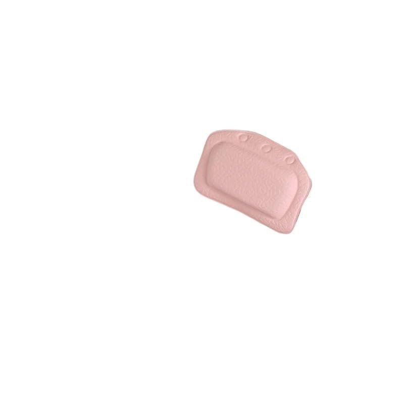 Bath Pillow Almohadas De PVC para Baera, Reposacabezas, Cabeza, Cuello, Accesorios De Bao Impermeables Bathtub Pillow (Color : Rosa)