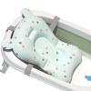 bath pillow Asiento De Bao Para Beb, Alfombrilla De Apoyo Plegable Para Baera Y Silla De Beb, Almohada De Baera Para Recin Nacido, Cojn Corporal Antideslizante Para Beb, Suave Y Cmodo bathtub view 3