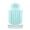 Bath Pillow Almohada De Bao Antideslizante Impermeable, Cojn Cmodo para Spa, Baera, Cuello Y Espalda, Suministro De Bao Relajante Bathtub Pillow (Color : Blue Short Style) view 1