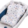 bath pillow Asiento De Bao Para Beb, Alfombrilla De Apoyo Plegable Para Baera Y Silla De Beb, Almohada De Baera Para Recin Nacido, Cojn Corporal Antideslizante Para Beb, Suave Y Cmodo bathtub view 2