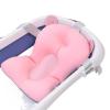 bath pillow Asiento De Bao Para Beb, Alfombrilla De Apoyo Plegable Para Baera Y Silla De Beb, Almohada De Baera Para Recin Nacido, Cojn Corporal Antideslizante Para Beb, Suave Y Cmodo bathtub view 4