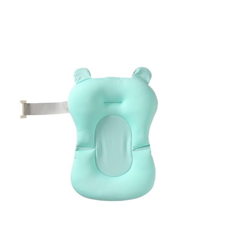 Bath Pillow Almohadilla De Baera Porttil para Beb, Cojn Ajustable para Ducha, Asiento De Apoyo para Recin Nacido, Alfombrilla Plegable para Beb, Almohadilla De Agua Flotante Bathtub Pillow (Col