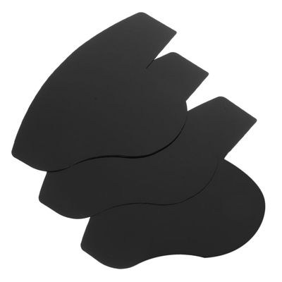 3pcs Card Hairline Guide Shaping Tool Men Beard Shaping Tool Beard Shaping Template Men Hairline Enhancing Card Beard Template for Men Hairline Design Card