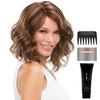 Bundle - 5 items: Mila Wig by Jon Renau, Christy's Wigs Q & A Booklet, 2oz Travel Size Wig Shampoo, Wig Cap & Wide Tooth Comb - Color: 24B22 view 1