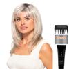 Bundle - 5 items: Angelique Wig by Jon Renau, Christy's Wigs Q & A Booklet, 2oz Travel Size Wig Shampoo, Wig Cap & Wide Tooth Comb - Color: FS27 view 1