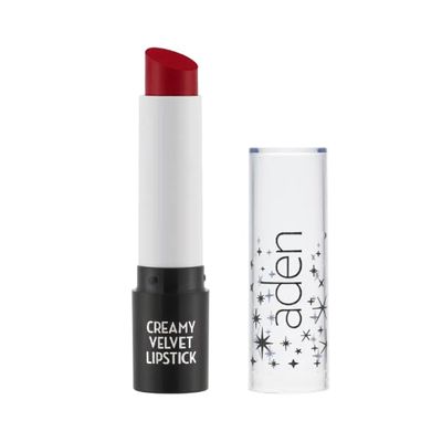 ADEN Velvet lipstick Highly Pigmented Durable & Hydrating Creamy & Smooth (07 Sour Cherry)