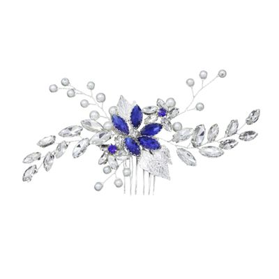 Beaupretty Minimalist Handmade Insert Hair Comb Rhinestones for Women Versatile Headwear Accessory for Weddings Parties and Special Occasions
