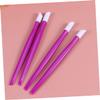 balacoo 100pcs Purple Plastic Cuticle for Nail Care Lightweight Ergonomic Dead Skin Remover Sticks for Professional Home Manicure and Pedicure view 2