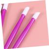 balacoo 100pcs Purple Plastic Cuticle for Nail Care Lightweight Ergonomic Dead Skin Remover Sticks for Professional Home Manicure and Pedicure view 4