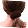 balacoo 44pcs Hair Updo Bun Set Coffee Hair Styling Accessories Elastic Ropes U-shaped Clips Bun Makers for Elegant Hairstyles at Dance and Special Occasions view 4