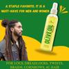 Black Queen Olive Oil Sheen Spray for Locs, Dreadlocks, Twists, Braids, Cornrows, 4C Hair - Moisturizing, Refreshing - 2 oz- Made in the USA (Pack of 3) view 3