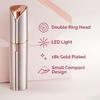 Facial Hair Remover for Women, Painless Hair Removal Device Portable Womens for Lip, Chin with USB Rechargeable, Rose Gold view 2